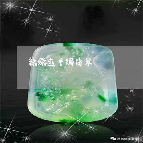 辣绿色手镯翡翠/2023032226460