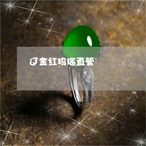 辽金红玛瑙直管/2023032238171 辽金红玛瑙直管/2023032238171