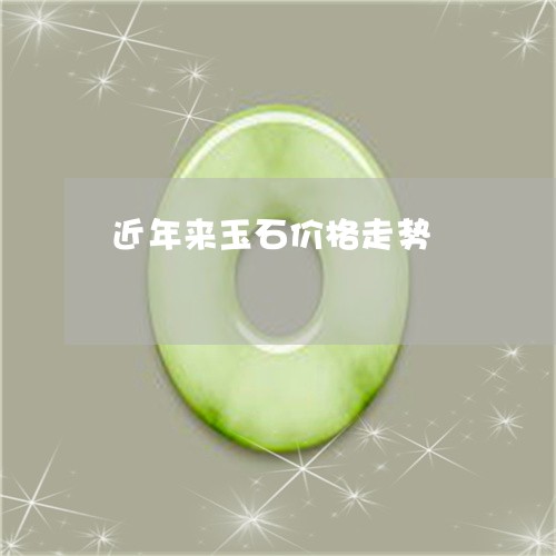 近年来玉石价格走势/2023020684738 近年来玉石价格走势/2023020684738