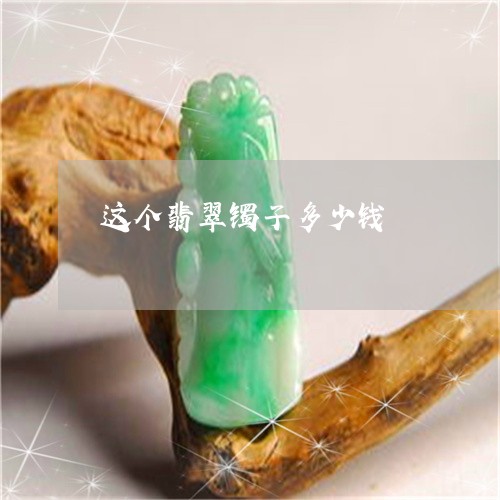 这个翡翠镯子多少钱/2023020662793 这个翡翠镯子多少钱/2023020662793