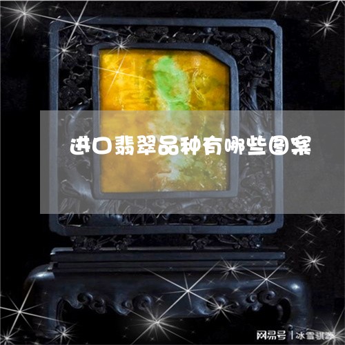 进口翡翠品种有哪些图案/2023062715269