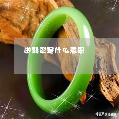 送翡翠是什么意思/2023030289482