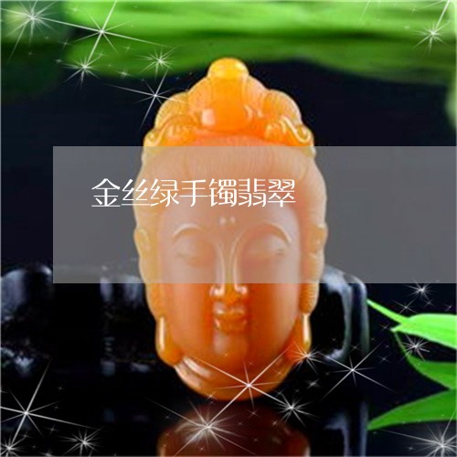 金丝绿手镯翡翠/2023032263893 金丝绿手镯翡翠/2023032263893
