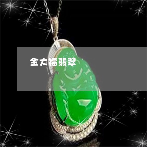 金大福翡翠項鍊/2023032207168 金大福翡翠項鍊/2023032207168