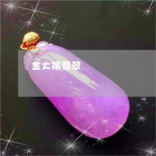 金大福翡翠項鍊/2023032249582 金大福翡翠項鍊/2023032249582
