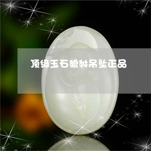 顶级玉石貔貅吊坠正品/2023061733929