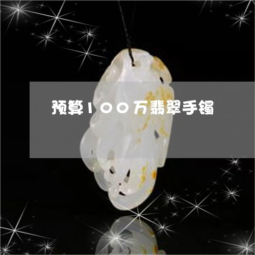 预算100万翡翠手镯/2023060426937