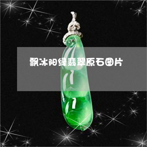 飘冰阳绿翡翠原石图片/2023060416958