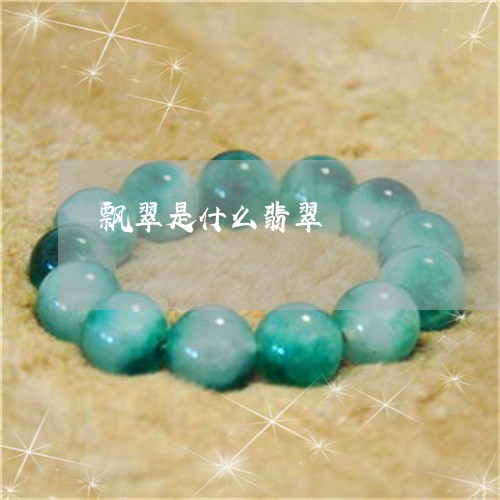 飘翠是什么翡翠/2023032138259