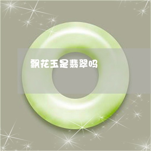 飘花玉是翡翠吗/2023032103837