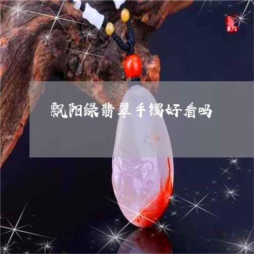 飘阳绿翡翠手镯好看吗/2023060441492