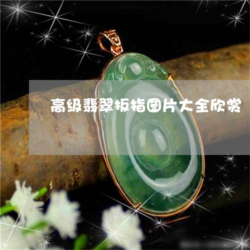 高级翡翠扳指图片大全欣赏/2023061918491 高级翡翠扳指图片大全欣赏/2023061918491