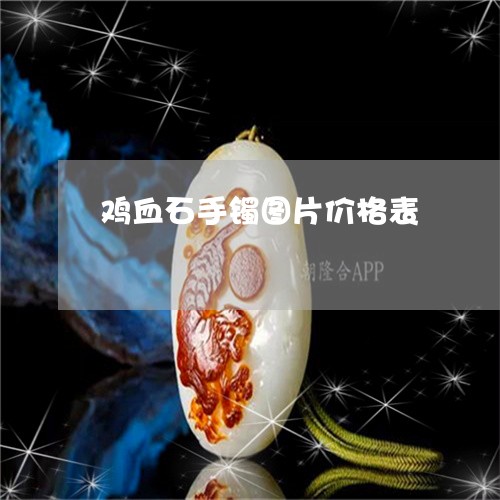 鸡血石手镯图片价格表/2023060384928
