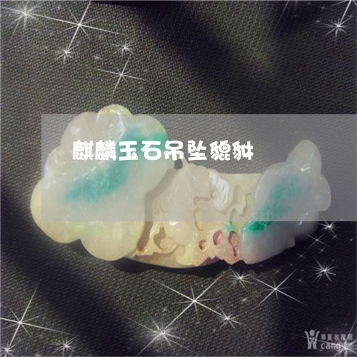 麒麟玉石吊坠貔貅/2023022605039