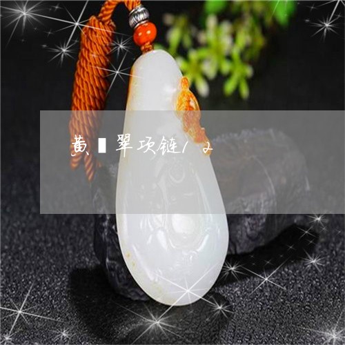 黄翡翠项链12/2023032140405 黄翡翠项链12/2023032140405