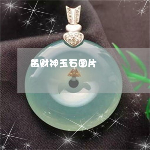 黄财神玉石图片/2023032272726