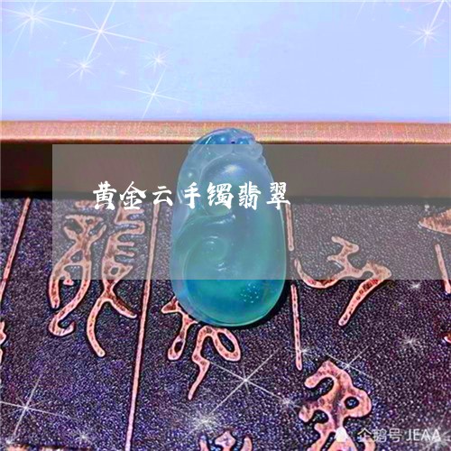 黄金云手镯翡翠/2023032261684 黄金云手镯翡翠/2023032261684