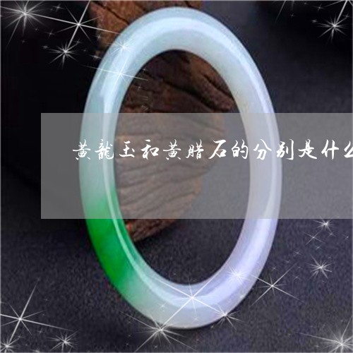 黄龙玉和黄腊石的分别是什么/2023063083715 黄龙玉和黄腊石的分别是什么/2023063083715
