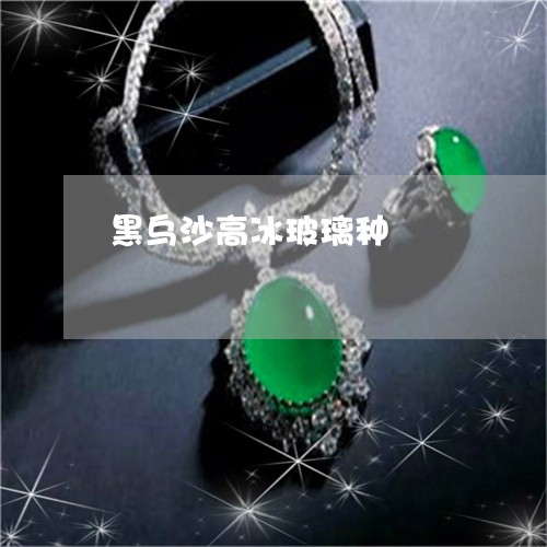 黑乌沙高冰玻璃种/2023022812604