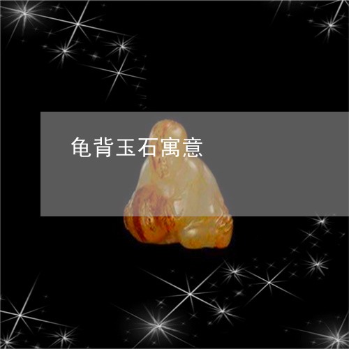 龟背玉石寓意/2023071529491