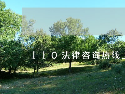 110法律咨询热线上海 110法律咨询热线上海
