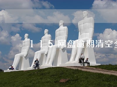 115网盘逾期清空全部记录 115网盘逾期清空全部记录