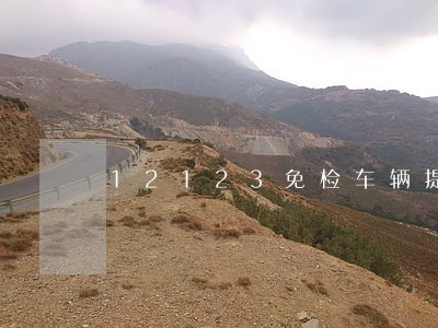 12123免检车辆提示逾期 12123免检车辆提示逾期
