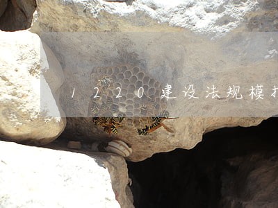 1220建设法规模拟题 1220建设法规模拟题
