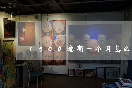 1500逾期一个月怎么办 1500逾期一个月怎么办