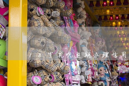 18岁花呗逾期办理信用卡