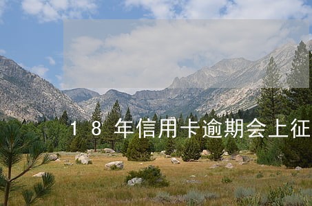 18年信用卡逾期会上征信吗 18年信用卡逾期会上征信吗