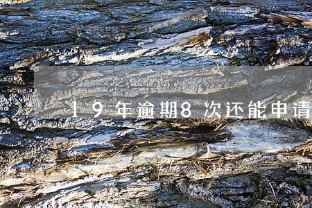 19年逾期8次还能申请房贷吗 19年逾期8次还能申请房贷吗