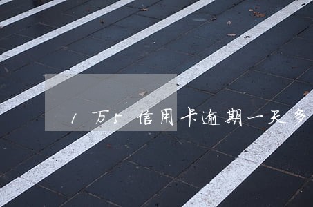 1万5信用卡逾期一天多少钱 1万5信用卡逾期一天多少钱