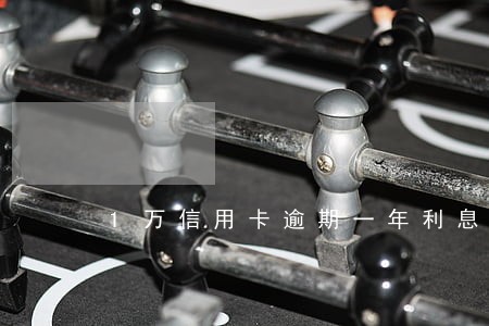1万信用卡逾期一年利息是多少 1万信用卡逾期一年利息是多少
