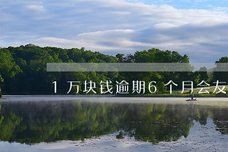 1万块钱逾期6个月会友法律吗 1万块钱逾期6个月会友法律吗