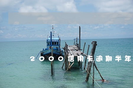 2000信用卡逾期半年了