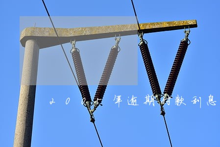 2005年逾期付款利息的规定