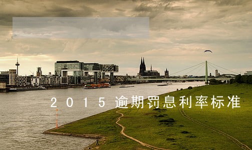 2015逾期罚息利率标准 2015逾期罚息利率标准