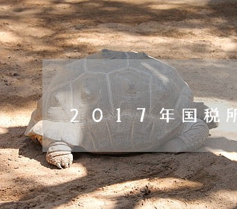 2017年国税所得税逾期
