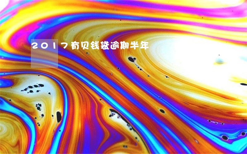2017有贝钱袋逾期半年