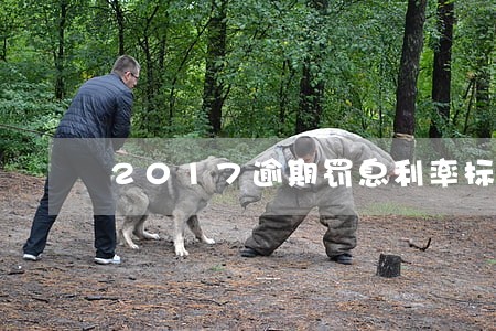 2017逾期罚息利率标准 2017逾期罚息利率标准