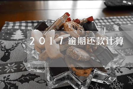 2017逾期还款计算 2017逾期还款计算