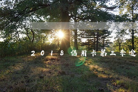 2018信用卡第三季逾期未偿