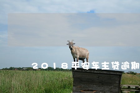 2018平安车主贷逾期 2018平安车主贷逾期