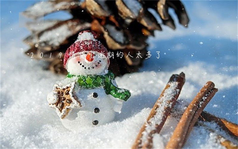 2019借贷宝逾期的人太多了 2019借贷宝逾期的人太多了