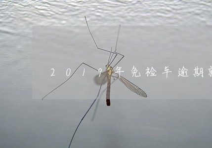 2019年免检车逾期就罚款吗 2019年免检车逾期就罚款吗