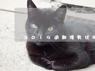 2019逾期债务优化 2019逾期债务优化