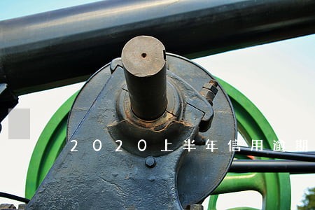 2020上半年信用逾期率 2020上半年信用逾期率