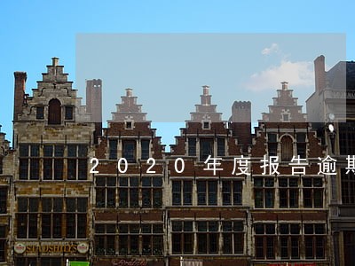 2020年度报告逾期怎么填报 2020年度报告逾期怎么填报
