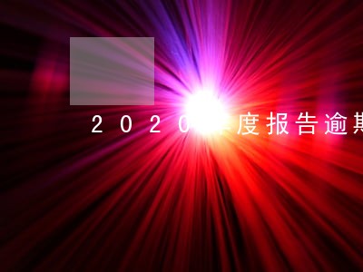 2020年度报告逾期未报 2020年度报告逾期未报